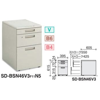 BS+デスクシステム ワゴン(配送・組立サービス付き) コクヨ