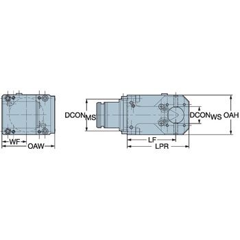 CDI 80タレットインターフェース サンドビック