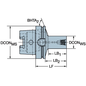 HSK Coromant EHアダプタ サンドビック