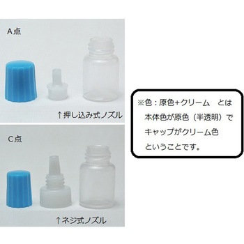 A点容器 押込み式ノズル ケーエム化学