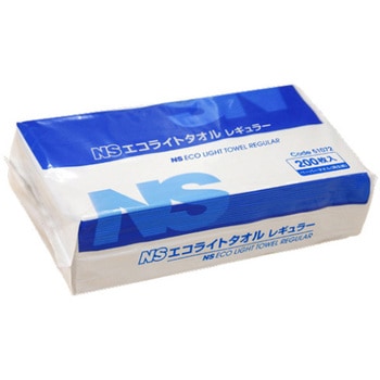 NSエコライトタオル 1箱 日昭産業