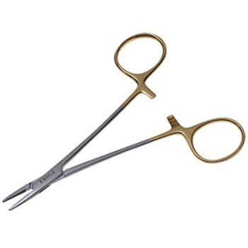 T/Cハルシー持針器 13.5cm 0.4チップ付 - フリッツメディコ