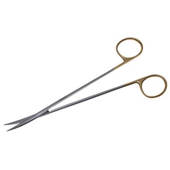 T/Cメッツェンバーム・フィノ剪刀 曲 両尖 フリッツメディコ