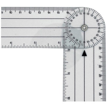 TAKUMED プラスチック 角度計 ゴニオメーター Type D-II 1ケース 30個入 TAKUMED