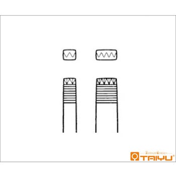 アドラークロイツ型多爪鑷子 併式 ダボ無 TYシリーズ - TAIYU(大祐医科工業)