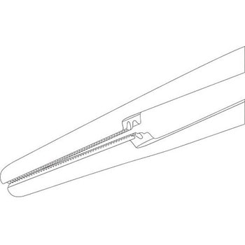 アトラウマピンセット 直 ABシリーズ nopa