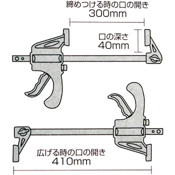 クイックバークランプ BIGMAN