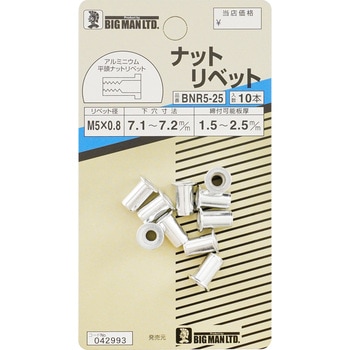 ナットリベット BIGMAN(ビッグマン)