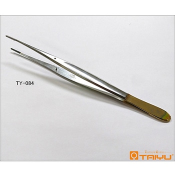 クッシング鑷子 チップ付 無鈎 併式 ダボ無 TAIYU(大祐医科工業)