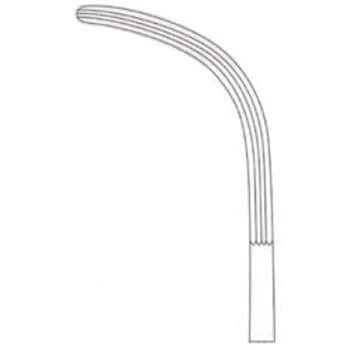 クラフォード子宮摘出鉗子 縦溝 G485シリーズ フリッツメディコ