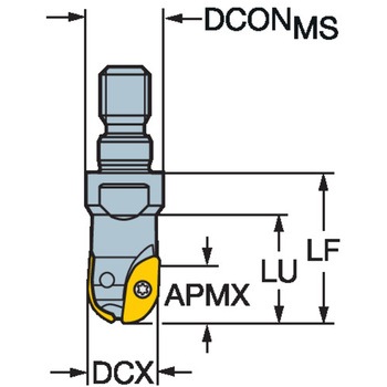 CoroMill(R) 216 ボールエンドミル サンドビック