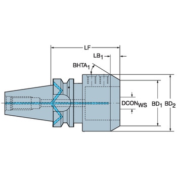 MAS-BT 403 ウェルドンアダプタ サンドビック