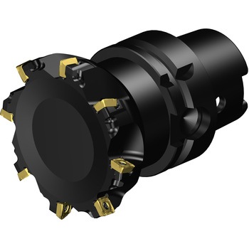 90°肩削り正面カッター CoroMill(R) 490-08切れ刃 HSKタイプA サンドビック