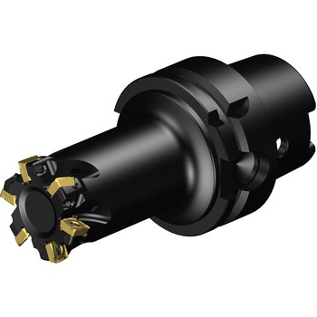 90°肩削り正面カッター CoroMill(R) 490-08切れ刃 HSKタイプA サンドビック