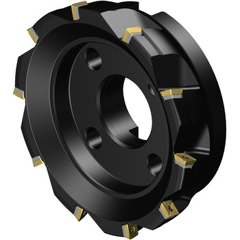 90°肩削り正面カッター CoroMill(R) 490-14切れ刃 アーバ取付(ミリタイプ) サンドビック