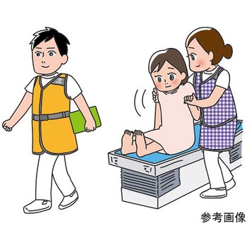 スマートライト エコノミーコート Aタイプ=背面0.13mmPb 鉛当量0.25 SGEシリーズ - 保科製作所