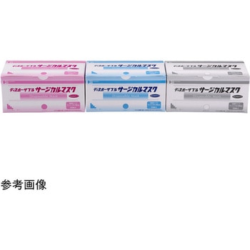 ディスポーザブルサージカルマスク 普通サイズ ホワイト 1ケース 50枚×20箱入 長谷川綿行