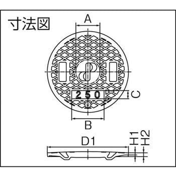 294690 レジコン耐圧蓋 1個 タキロンシーアイ 【通販モノタロウ】