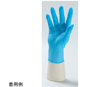 ハセメンニトリルグローブ ブルー 200枚×10箱入 長谷川綿行