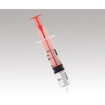 プラスチックシリンジ 針なし・レッド トップ