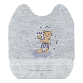 ポケット付簡易こどもエプロン 250枚入 TKG