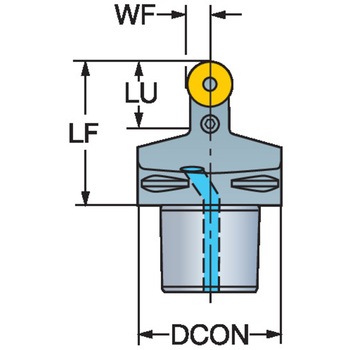 旋削加工用Coromant Captoカッティングユニット サンドビック