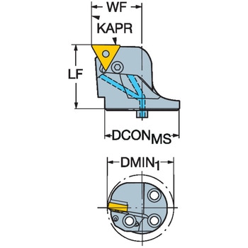 T-Max(R) P 旋削加工用ヘッド サンドビック