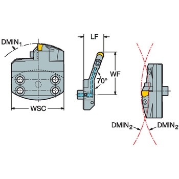 T-Max 旋削加工用ヘッド サンドビック