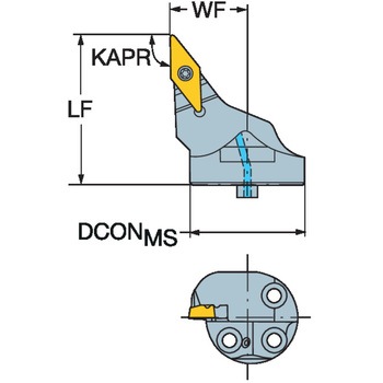 CoroTurn TR旋削加工用ヘッド サンドビック