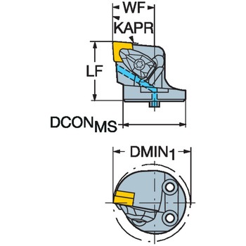T-Max(R) P 旋削加工用ヘッド サンドビック