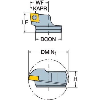 CoroTurn 107旋削加工用ヘッド サンドビック