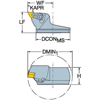 T-Max(R) P 旋削加工用ヘッド サンドビック