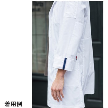 メンズシングルコート ホワイト 1538PP-1シリーズ - フォーク