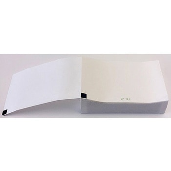 モニター用記録紙 幅50mm×長20m/折75mm 折り畳み型 CP-124シリーズ ちばら