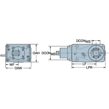 BMT-Pタレット用回転工具ホルダ サンドビック