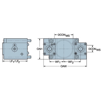 手動クランプホルダ DMG森精機製作所用 - サンドビック