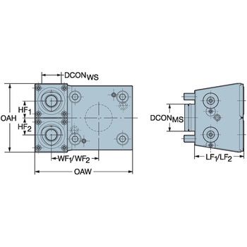 手動クランプホルダ DMG森精機製作所用 - サンドビック