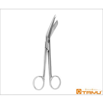 リスター氏繃帯剪刀 ネジ止 全長15.5cm TAIYU(大祐医科工業)