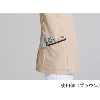 レディスジップスクラブ ダークネイビー×ブラウン 7069SC-17シリーズ フォーク