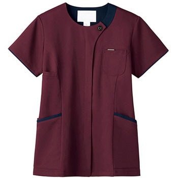 レディスジップスクラブ バーガンディ×ダークネイビー 7069SC-16シリーズ - フォーク