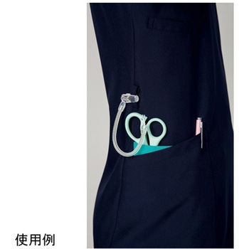 レディスジップスクラブ(R) ダークネイビー×エムグリーン 7048SC-4シリーズ フォーク