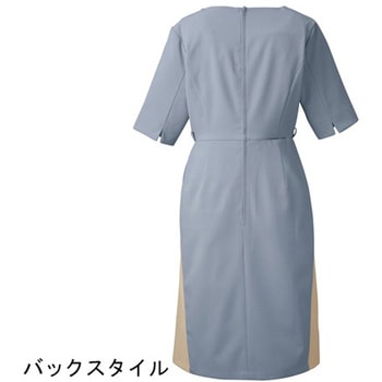 ワンピース ゼニスブルー×エクルベージュ 3021SC-2シリーズ - フォーク