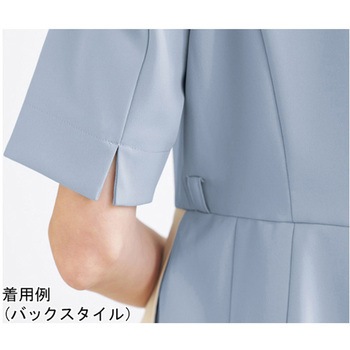 ワンピース ゼニスブルー×エクルベージュ 3021SC-2シリーズ - フォーク