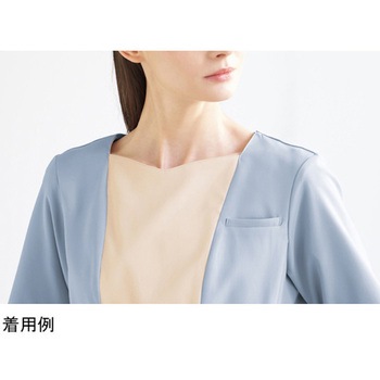 ワンピース ゼニスブルー×エクルベージュ 3021SC-2シリーズ - フォーク