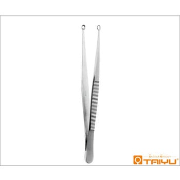 鋭匙状鑷子 併式 ダボ無 径5mm TY-047シリーズ - TAIYU(大祐医科工業)