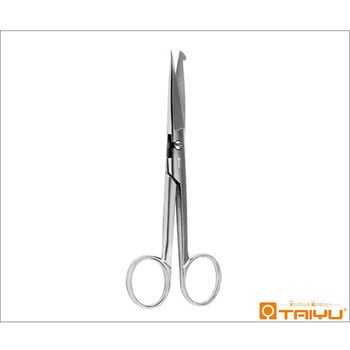 外科球頭剪刀 直 ハズシ 全長14cm - TAIYU(大祐医科工業)