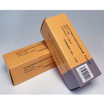 心電図記録紙 幅145mm×長30m ロール型・表巻き CP-145Nシリーズ - ちばら