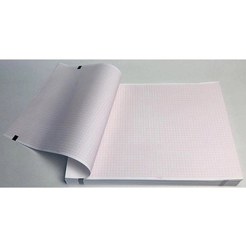 心電図記録紙 幅210mm×長100m/折295mm 5冊入 CP-621シリーズ ちばら