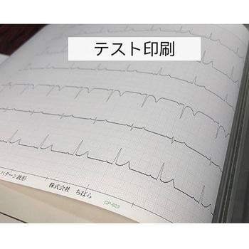 心電図記録紙 幅210mm×長100m/折295mm 5冊入 CP-623シリーズ - ちばら
