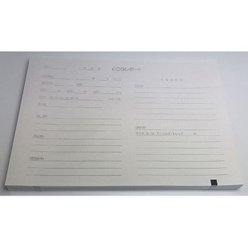 心電図記録紙 幅210mm×長60m/折300mm 折り畳み型 5冊入 - ちばら